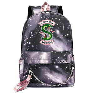 Riverdale Shoolbag Backpack USB Charging Students Notebook Bag for Kids Gifts