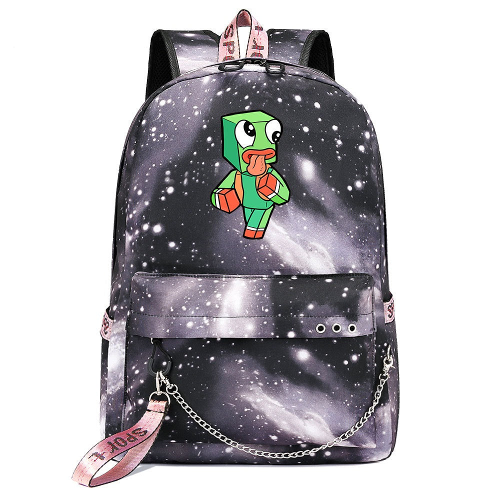 Unspeakable Gaming Shool Bag Backpack USB Charging Students Notebook Bag for Kids Gifts