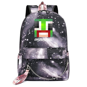 Unspeakable Gaming Frog Shool Bag Backpack USB Charging Students Notebook Bag for Kids Gifts