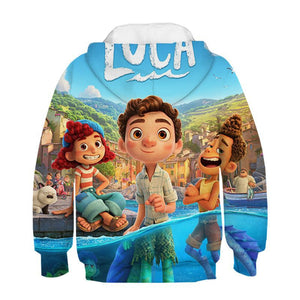 Luca Alberto Monster 3D Printed Sweater Sweatshirt for Youth Kids