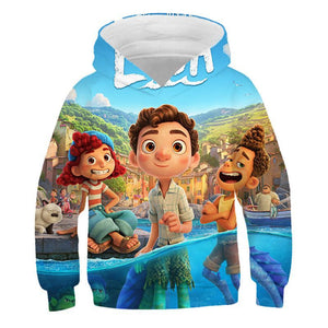 Luca Alberto Monster 3D Printed Sweater Sweatshirt for Youth Kids