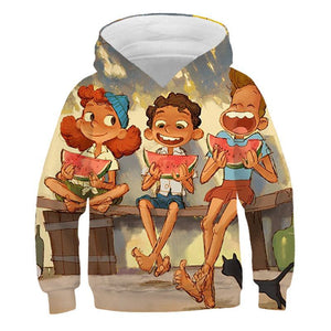 Luca Alberto Monster 3D Printed Sweater Sweatshirt for Youth Kids