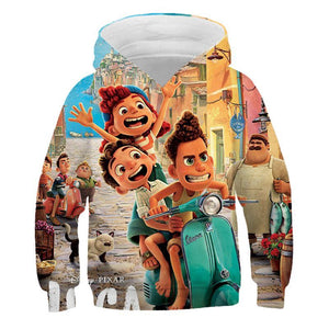 Luca Alberto Monster 3D Printed Sweater Sweatshirt for Youth Kids