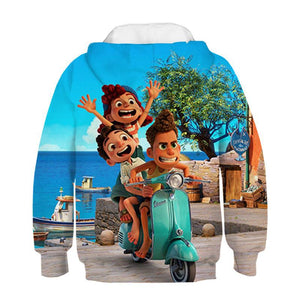 Luca Alberto Monster 3D Printed Sweater Sweatshirt for Youth Kids