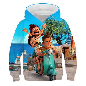 Luca Alberto Monster 3D Printed Sweater Sweatshirt for Youth Kids