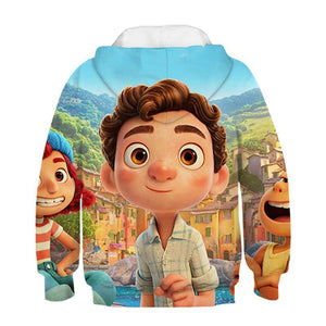 Luca Alberto Monster 3D Printed Sweater Sweatshirt for Youth Kids