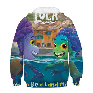 Luca Alberto Monster 3D Printed Sweater Sweatshirt for Youth Kids