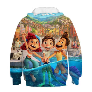 Luca Alberto Monster 3D Printed Sweater Sweatshirt for Youth Kids