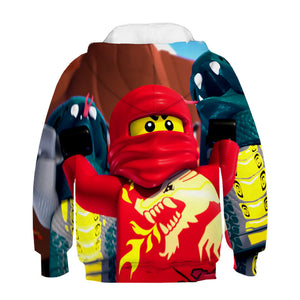 Cute Ninjago 3D Printed Sweater Sweatshirt for Youth Kids
