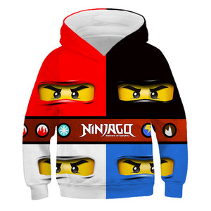 Cute Ninjago 3D Printed Sweater Sweatshirt for Youth Kids