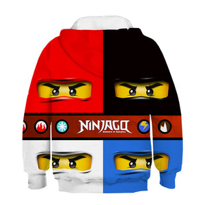 Cute Ninjago 3D Printed Sweater Sweatshirt for Youth Kids