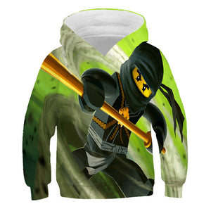 Cute Ninjago 3D Printed Sweater Sweatshirt for Youth Kids