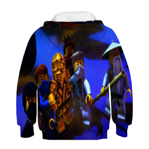 Cute Ninjago 3D Printed Sweater Sweatshirt for Youth Kids