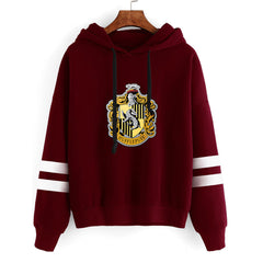 Harry Potter Hogwarts Hufflepuff Pull-over Hoodie Sweatshirt Outwear