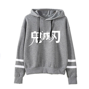 Demon Slayer Kimetsu no Yaiba Pull-over Hoodie Sweatshirt Outwear