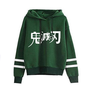 Demon Slayer Kimetsu no Yaiba Pull-over Hoodie Sweatshirt Outwear