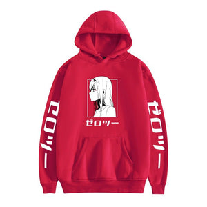 Zero Two Darling In The Franxx #4 Hoodie Sweatshirt Pullover Top Sweater for Youth