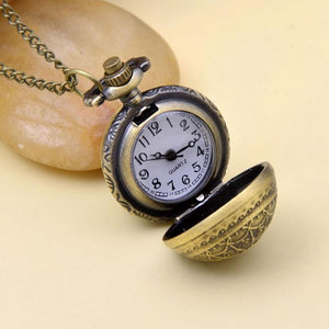 Harry Potter Wing Glob Pocket Watch Necklace Accessories Christmas Gifts Birthday Presents Souvenir