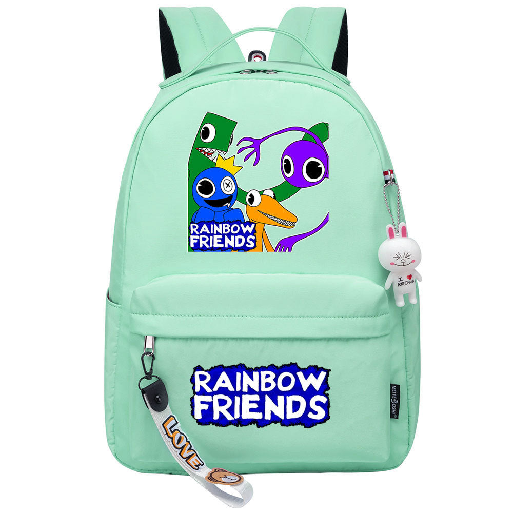 Rainbow Friends Cosplay Backpack School Bag Water Proof