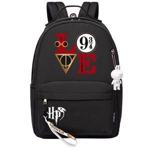 Harry Potter Hogwarts Cosplay Backpack School Bag Water Proof
