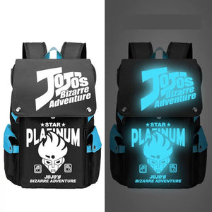 JoJo's Bizarre Adventure Backpack Yugi Amane Cosplay Oxford School Bag