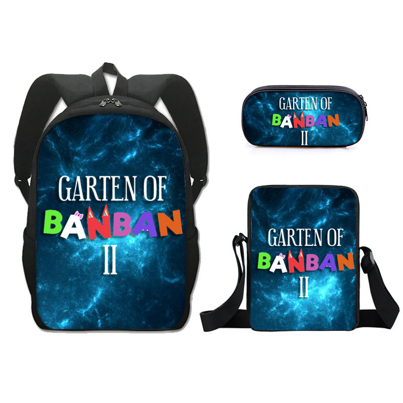 Garten of banban Schoolbag Backpack Lunch Bag Pencil Case 3pcs Set Gift for Kids Students