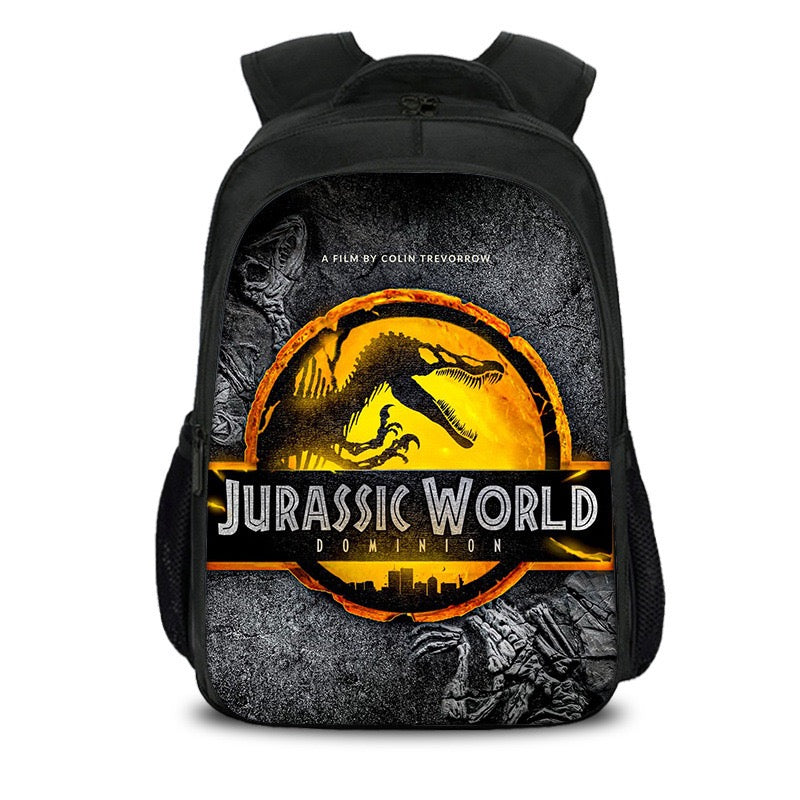 Jurassic World 3 Backpack School Sports Bag for Kids Boy Girl