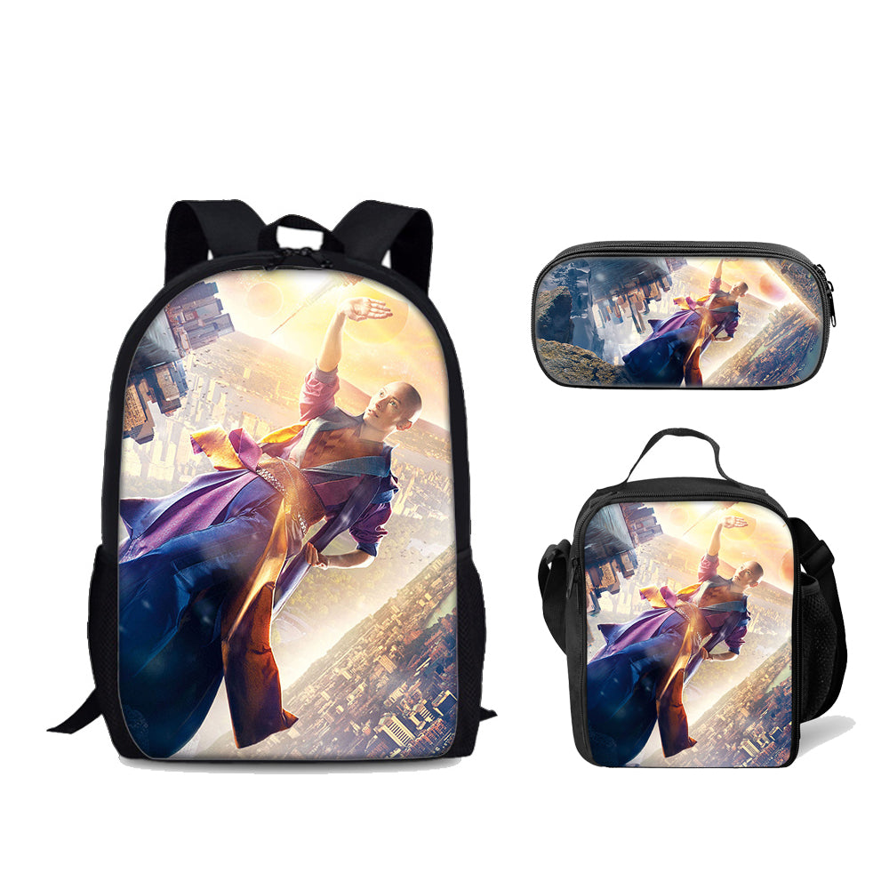 Doctor Strange in the Multiverse of Madness Schoolbag Backpack Lunch Bag Pencil Case Set Gift for Kids Students