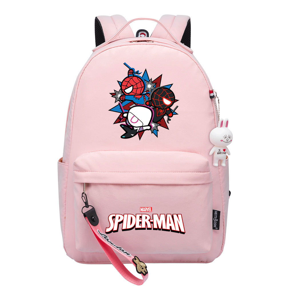 Spiderman Superhero Cosplay Backpack School Bag Water Proof