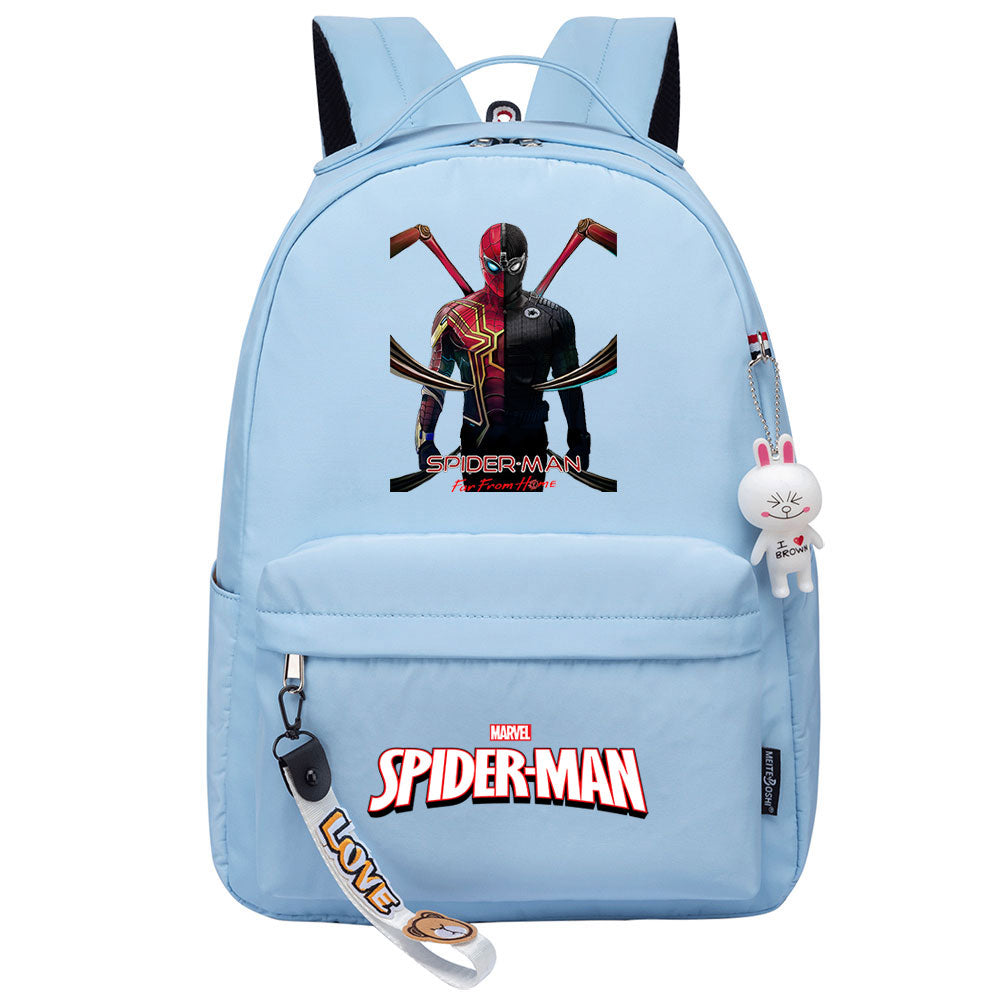 Spiderman Superhero Cosplay Backpack School Bag Water Proof