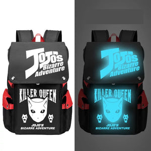 JoJo's Bizarre Adventure Backpack Yugi Amane Cosplay Oxford School Bag