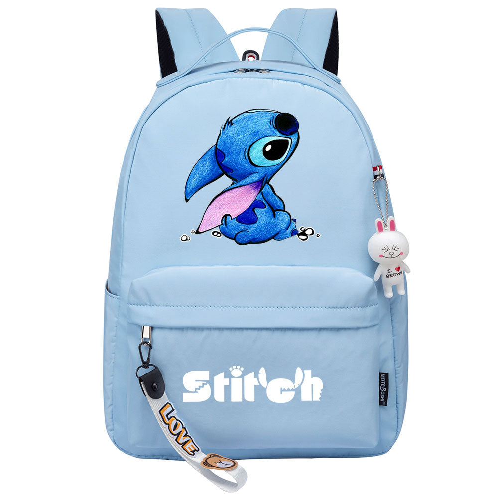 Stitch Cosplay Backpack School Bag Water Proof