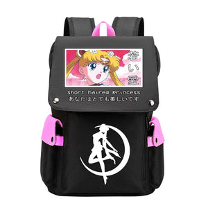 Sailor Moon Backpack Cosplay Oxford School Bag