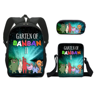 Garten of banban Schoolbag Backpack Lunch Bag Pencil Case 3pcs Set Gift for Kids Students