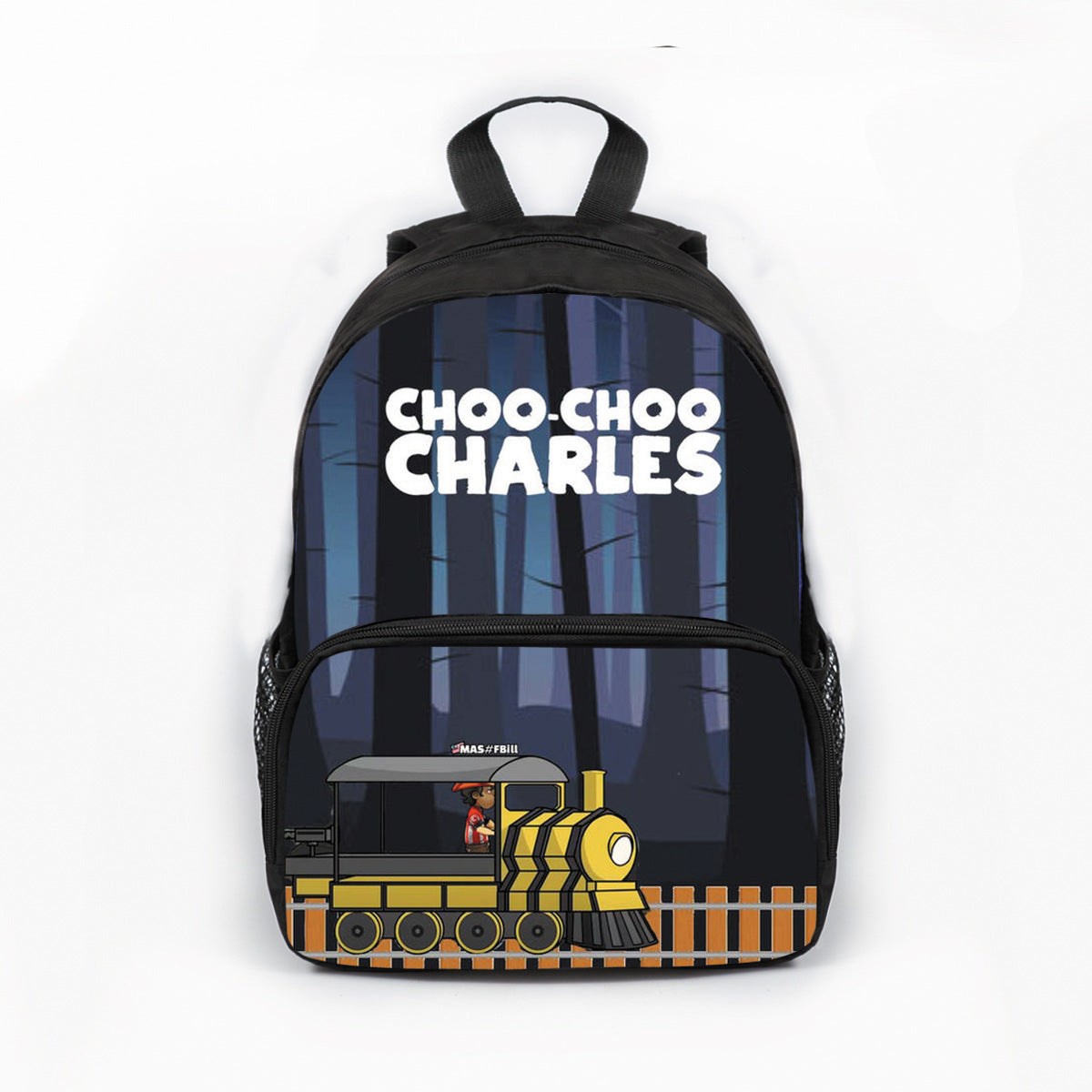 Choo Choo Charles Full Printed Backpack School Bag for Kids 13inches