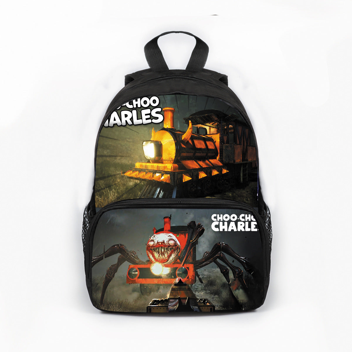 Choo Choo Charles Full Printed Backpack School Bag for Kids 13inches