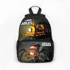 Choo Choo Charles Full Printed Backpack School Bag for Kids 13inches