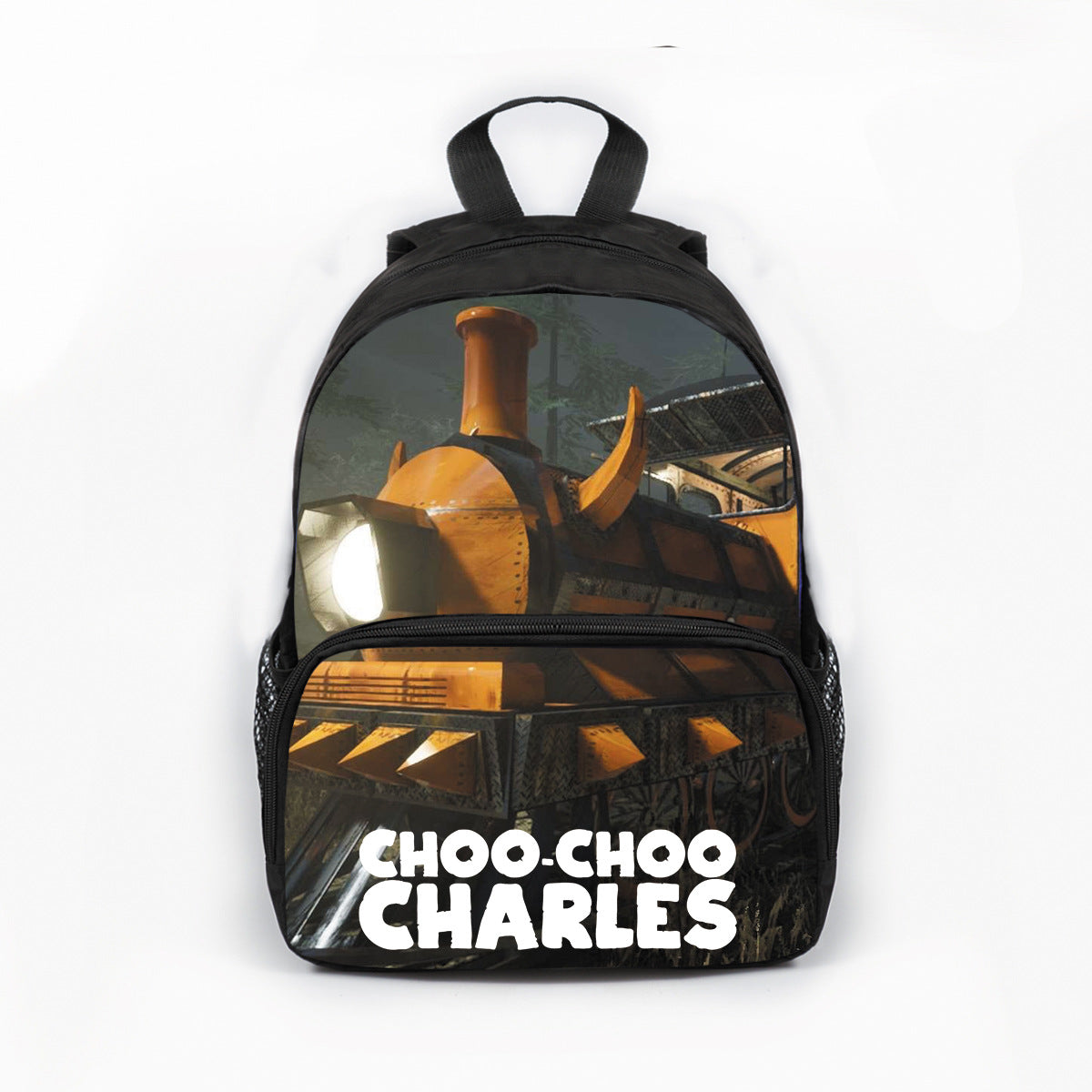 Choo Choo Charles Full Printed Backpack School Bag for Kids 13inches