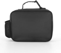 Detective Pokemon Go Pikachu #13 PU Leather Portable Lunch Box School Tote Storage Picnic Bag