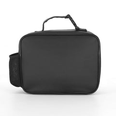 Demon Slayer Kimetsu no Yaiba PU Leather Portable Lunch Box School Tote Storage Picnic Bag