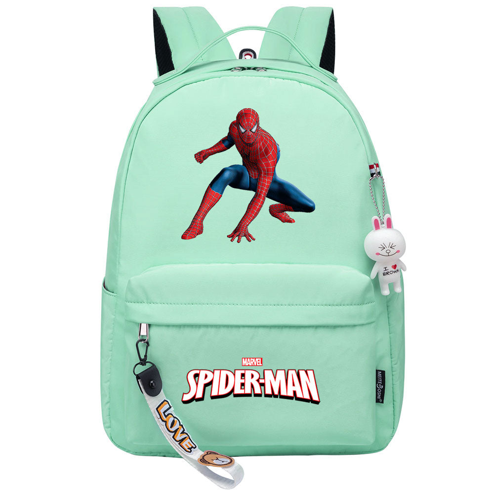 Spiderman Superhero Cosplay Backpack School Bag Water Proof