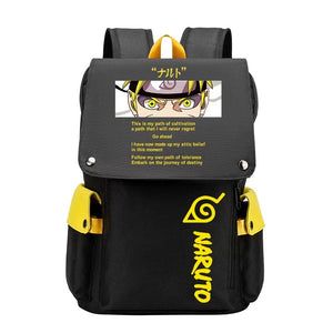 Naruto Backpack Uzumaki Naruto Uchiha Sasuke Cosplay Oxford School Bag