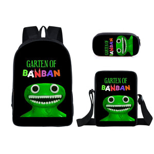 Garten of banban Schoolbag Backpack Lunch Bag Pencil Case 3pcs Set Gift for Kids Students