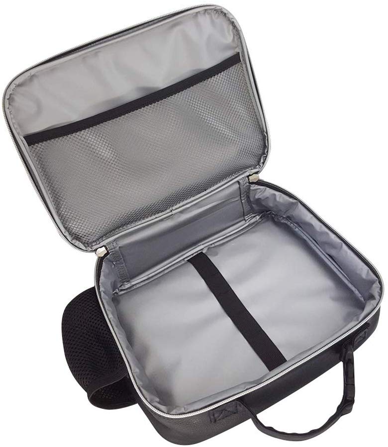 The Walking Dead  PU Leather Portable Lunch Box School Tote Storage Picnic Bag