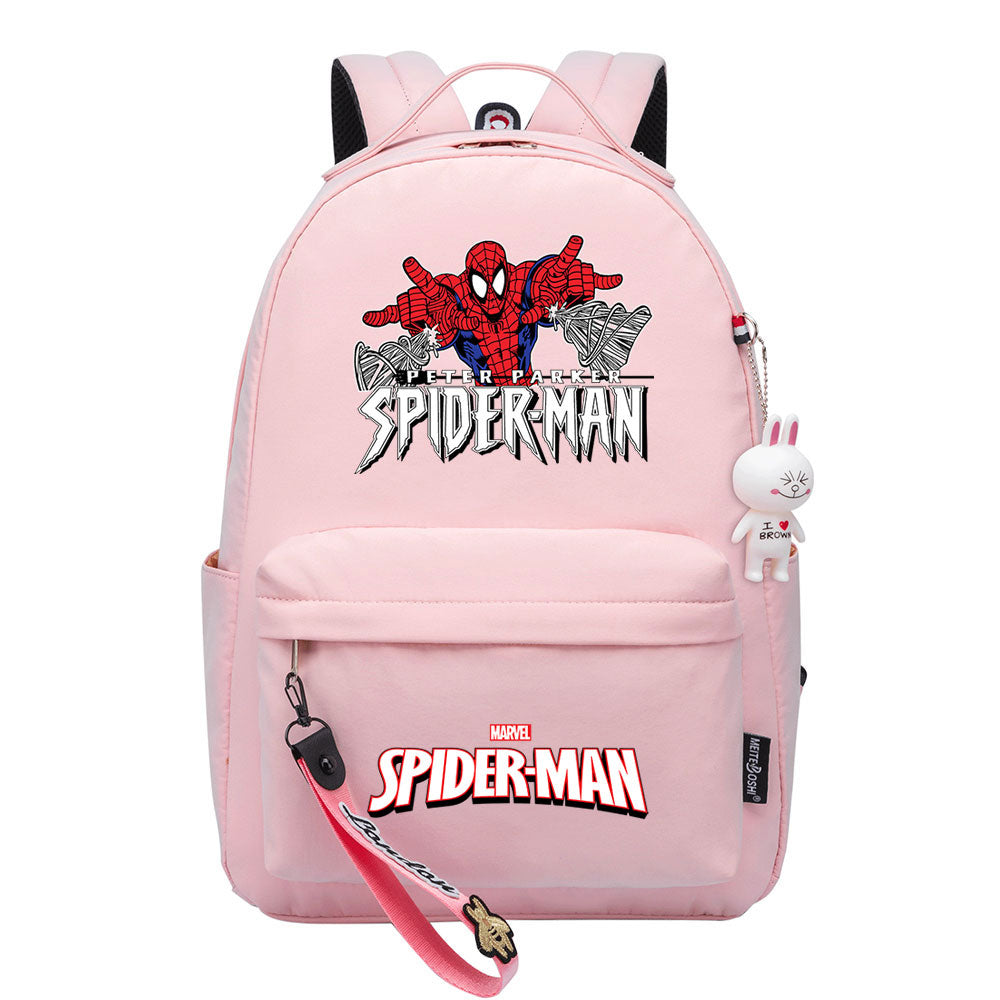 Spiderman Superhero Cosplay Backpack School Bag Water Proof