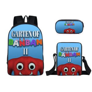 Garten of banban Schoolbag Backpack Lunch Bag Pencil Case 3pcs Set Gift for Kids Students