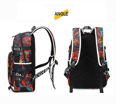 Game Roblox USB Charging Backpack School NoteBook Laptop Travel Bags