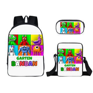 Garten of banban Schoolbag Backpack Lunch Bag Pencil Case 3pcs Set Gift for Kids Students