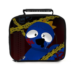 Rainbow Friends PU Leather Portable Lunch Box School Tote Storage Picnic Bag