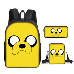 Mikecrack Schoolbag Backpack Lunch Bag Pencil Case Set Gift for Kids Students